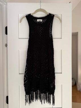 Crocheted Knit Beach Dress